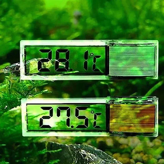 Digital Aquarium Thermometer – Electronic LCD Fish Tank Temp Meter