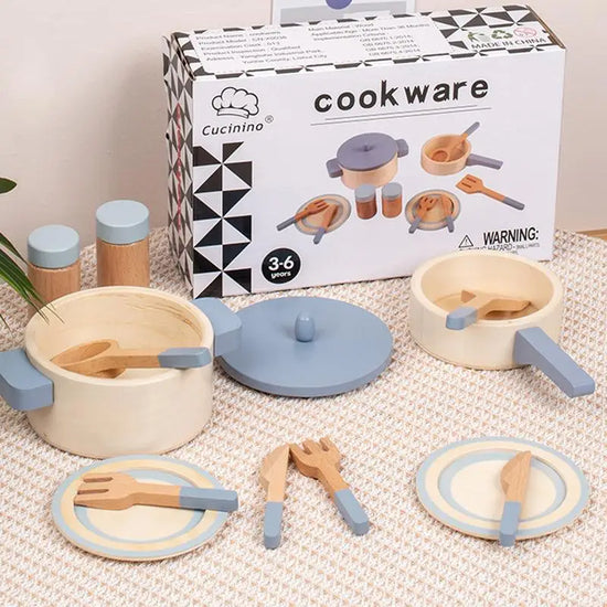 Mini Wooden Kitchen Utensil Set